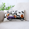 🔥Halloween Sale 49% OFF-🔥-Handmade Halloween Embroidered Pillow Cover