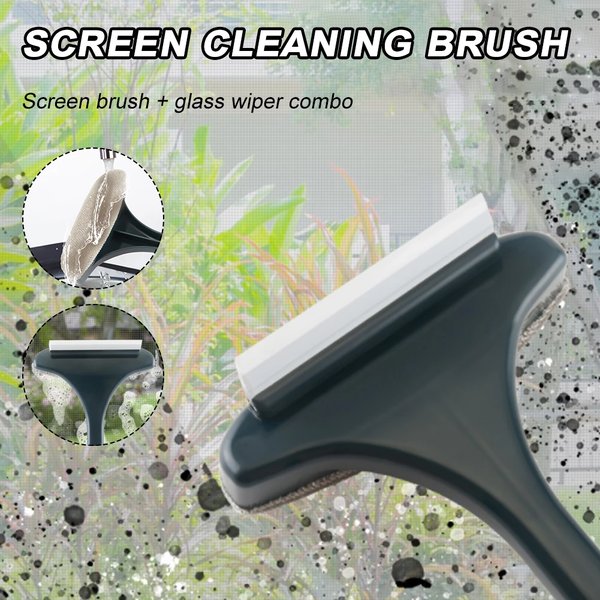 (🔥New Year Promotion- SAVE 48% OFF)2 in 1 Mesh Cleaner Brush(Buy 2 Free Shipping)