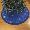 48 Inch Retro Christmas Tree Skirt Colour