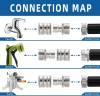 🎁TikTok Last Day Sale - 70% OFF🔥Stainless Steel Garden Hose Quick Connect Fittings Set🍃