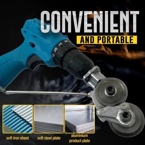 🔥Clearance Sale Last Day 60% OFF🔥🔧Electric Drill Shears Attachment 👍BUY 2 GET 10% OFF & FREE SHIPPING📦