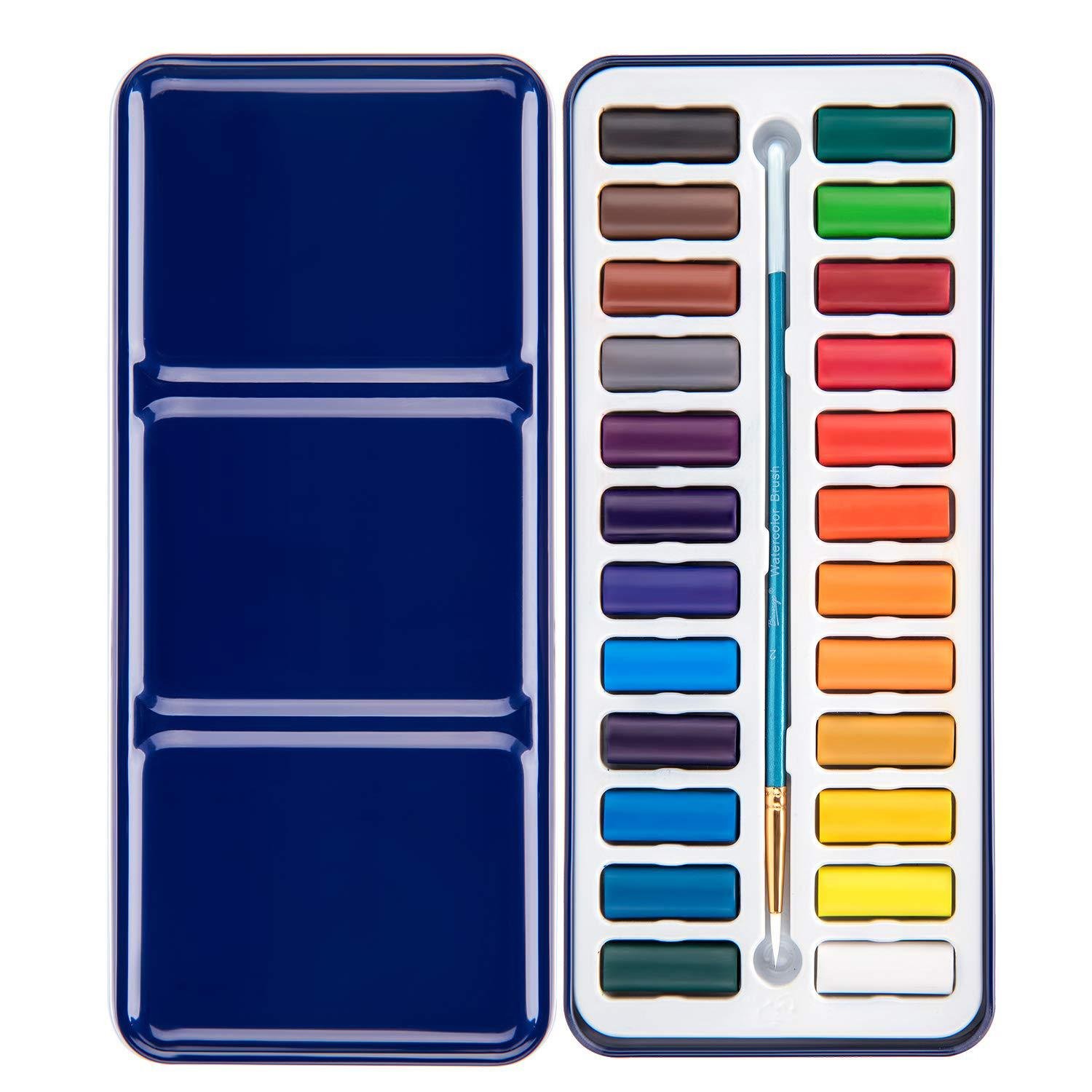 🔥LAST DAY 55% OFF - 🖼️Beginner-Friendly💕 Watercolor Workbook