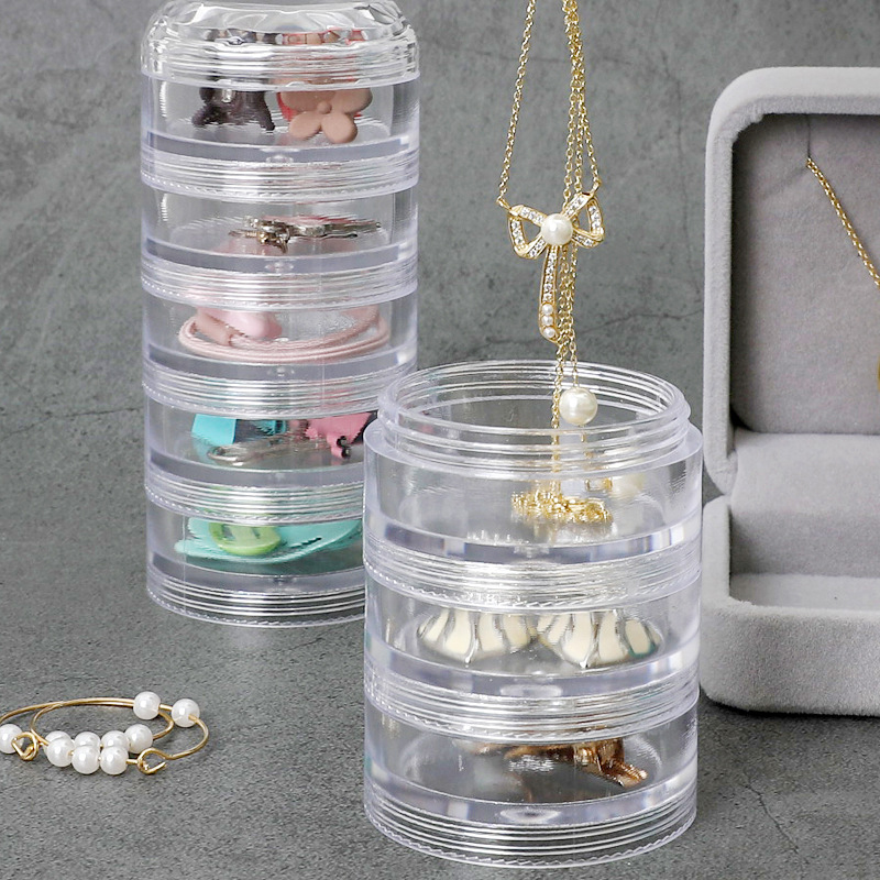 🎄Early Christmas Sale 48% OFF-Multifunctional Mini Multi-layer Travel Jewelry Box(BUY 2 GET 1 FREE)