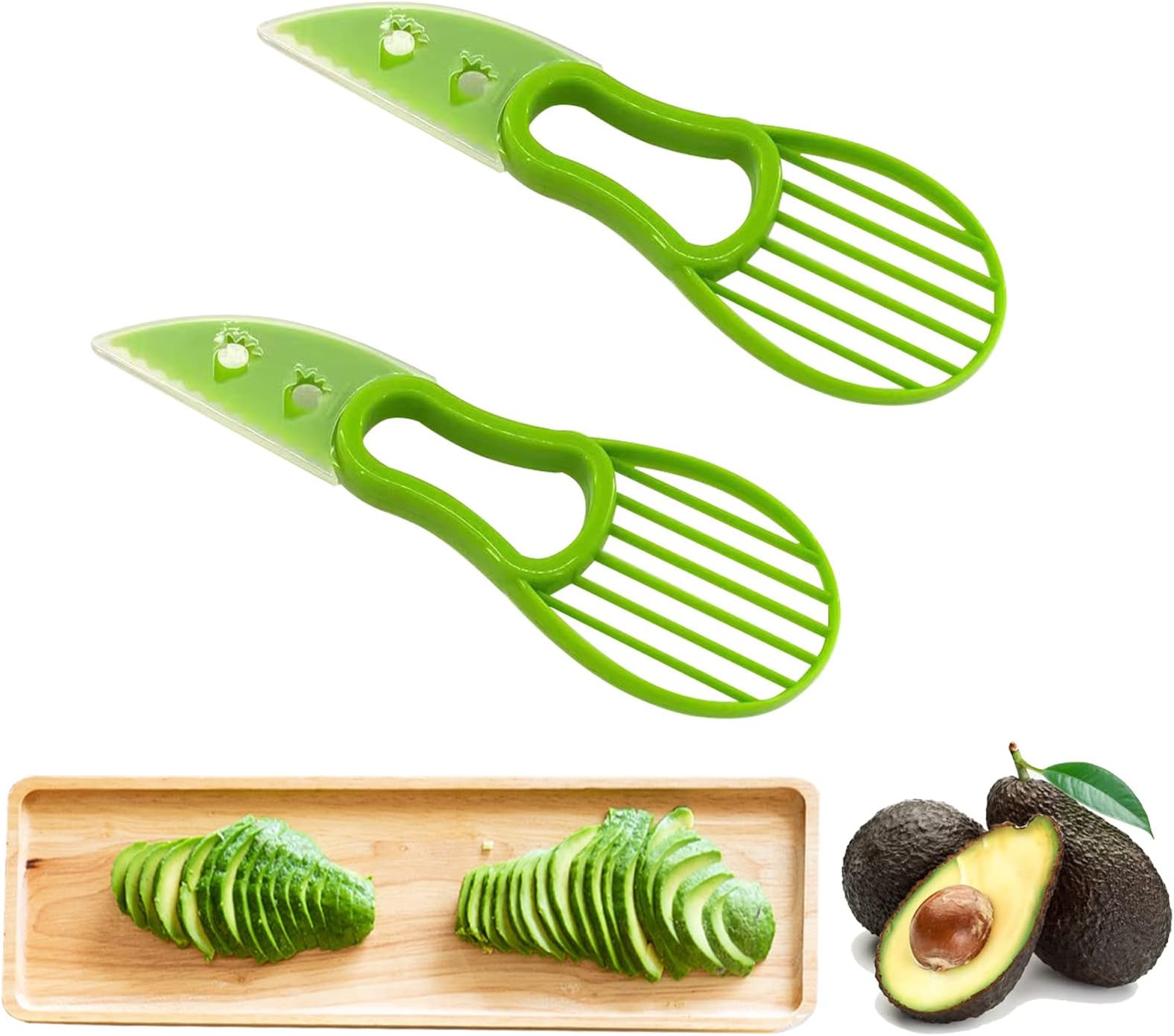 🔥Last 24 Hours 49% OFF-Vegetable New 3 in 1 Cutter Plastic Knife