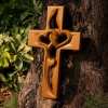 ❤️Intertwined Hearts Wooden Cross🔥Buy 2 Free Shipping🔥