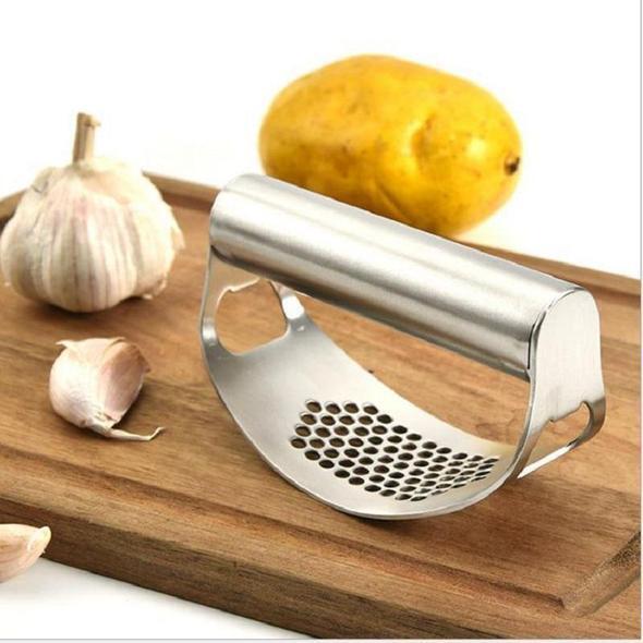 🔥Last Day 50% OFF🎁New Stainless Steel Garlic Press