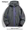 🥾LETZTER TAG 49 % RABATT👔 Wasserdichte Jacke: Wasserdichte Jacke mit 3D-Schnitt – geeignet zum Wandern, Pendeln und für Freizeitausflüge!