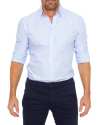 Oxford Stretch Zip Shirt (Buy 2 Free Shipping)