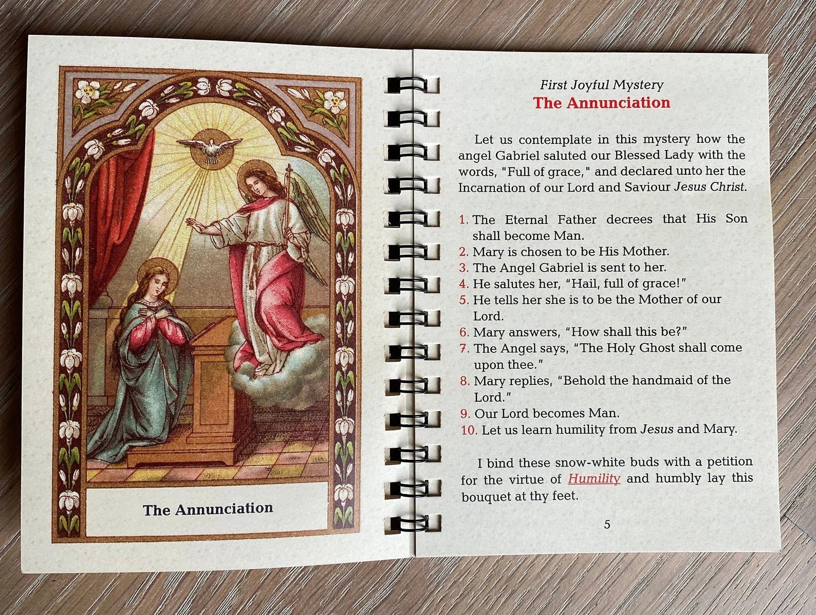 (🎉Last Day Promotion 50% OFF) POCKET-SIZE Rosary Meditation Book