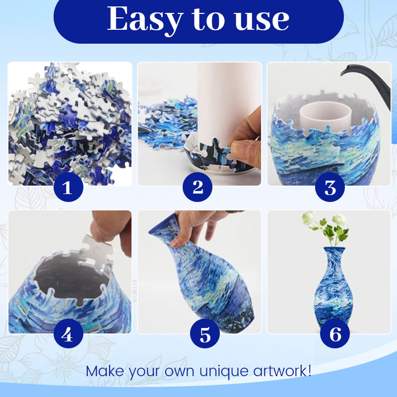 💕Mother's Day Hot Sale 60% OFF🔥3D Art Puzzle Vase, Buy 2 Free Shipping!