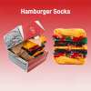 🍔Hamburger Socks (3pairs) – The Perfect Gift for Hamburger Lovers!