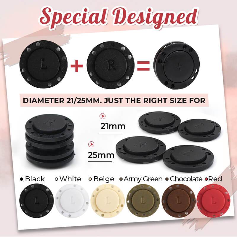 (⚡CLEARANCE SALE- 49% OFF)Washable High-Grade Invisible Magnet Button Buckle