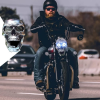 Motorcycle LED Skull Headlamp Harley Honda Yamaha🔥