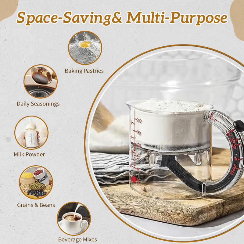 🍂TikTok Fall Mega Sale🎉All-in-1 Adjustable Measuring Cup