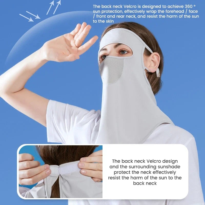 🔥Last Day Promotion 70% OFF-🔥-UV resistant summer breathable thin cover face