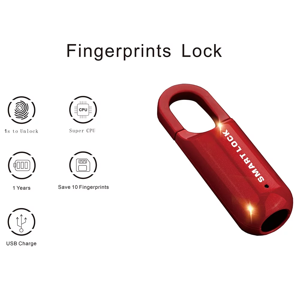 🔥Intelligent Fingerprint Lock Electric Fingerprint Lock for Home Door Lock⚡Buy 2 Get Free Shipping