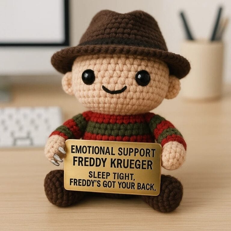 Handmade Emotional Support Horror Characters Crochet