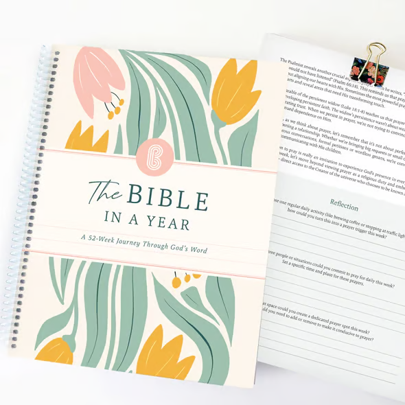 🔥✝️📚The Bible In A Year: A 52-Week Study(✨Hardcover Book)
