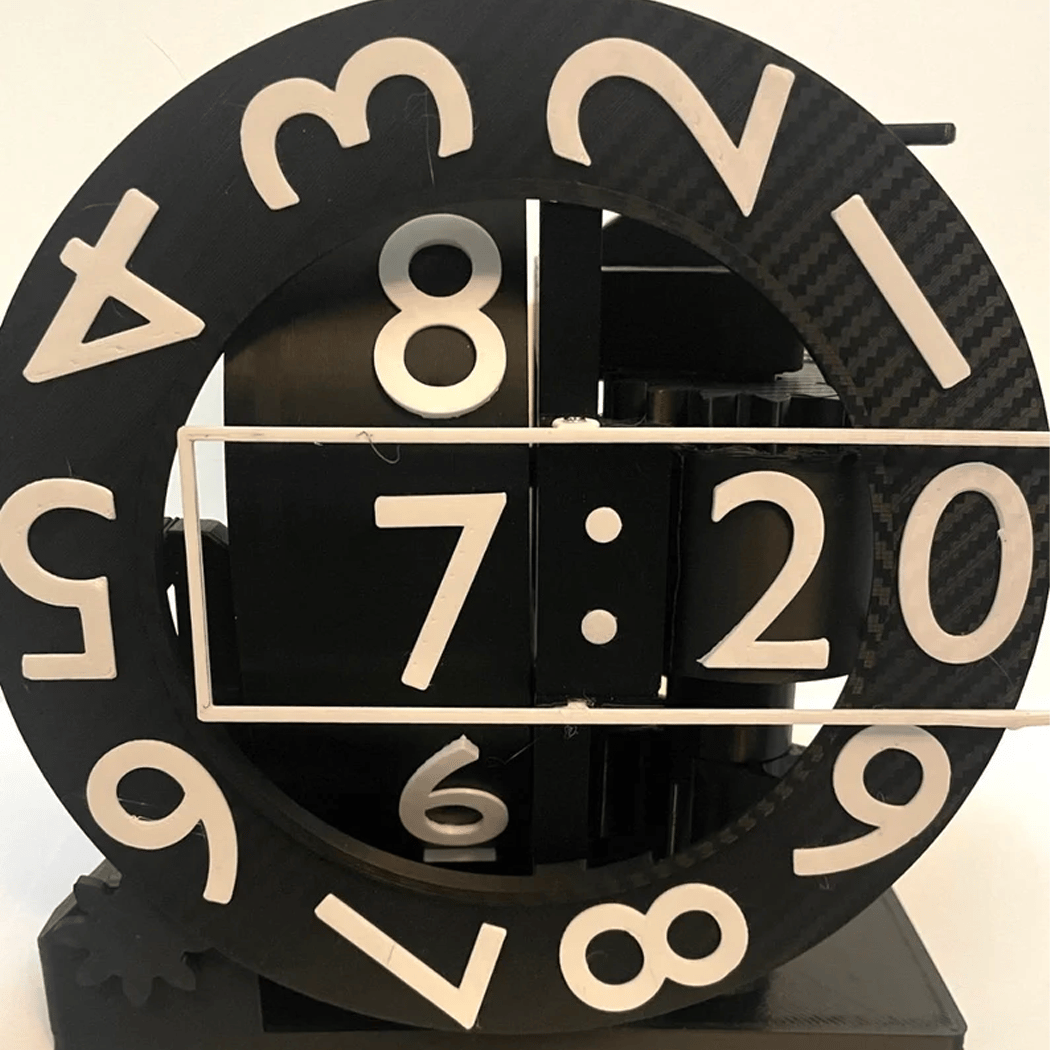 🔥Last Day Promotion 70% OFF🔥3D Printed Desktop Triaxial Numechron Clock