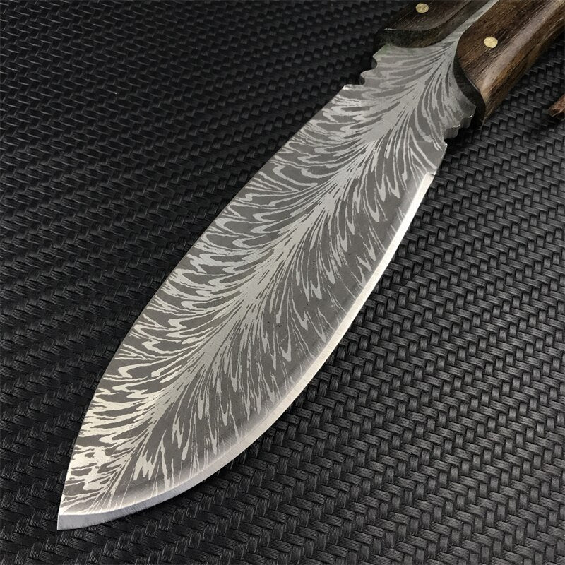 Hand-Forged Artisan Knife + Free Sheath
