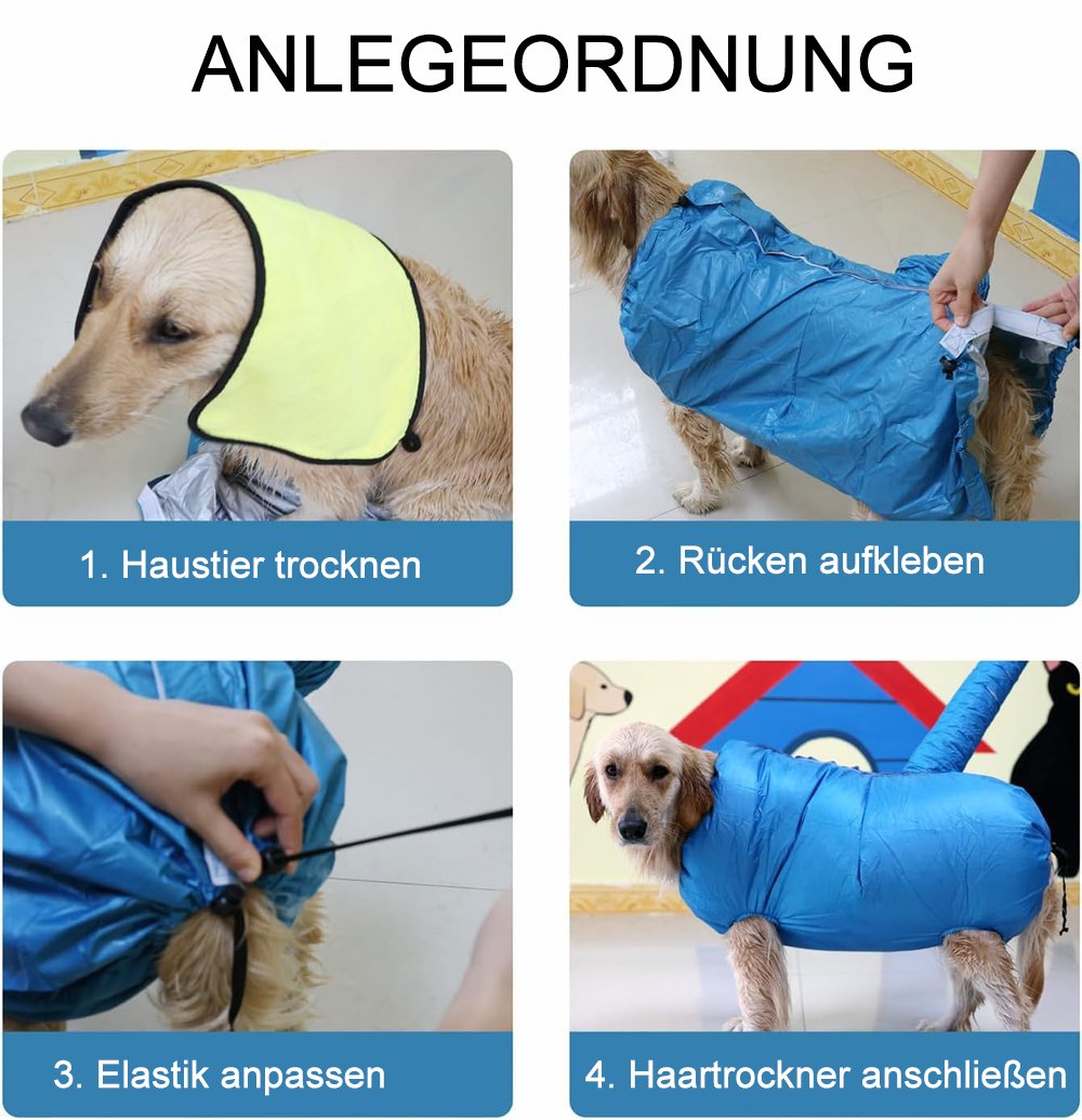 🔥Letzter Tag Verkauf 49% Rabatt🐶Trockentasche für Haustiere