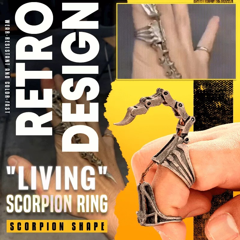 2022 Trend Scorpion Tail Ring