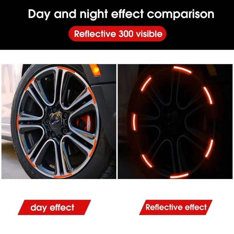 Tiktok Summer Sale🎉Glow-in-the-dark tire sticker