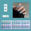 Aurora Mermaid Color Changing Cat Eyes Press On Nail Patch(30 pcs/set)