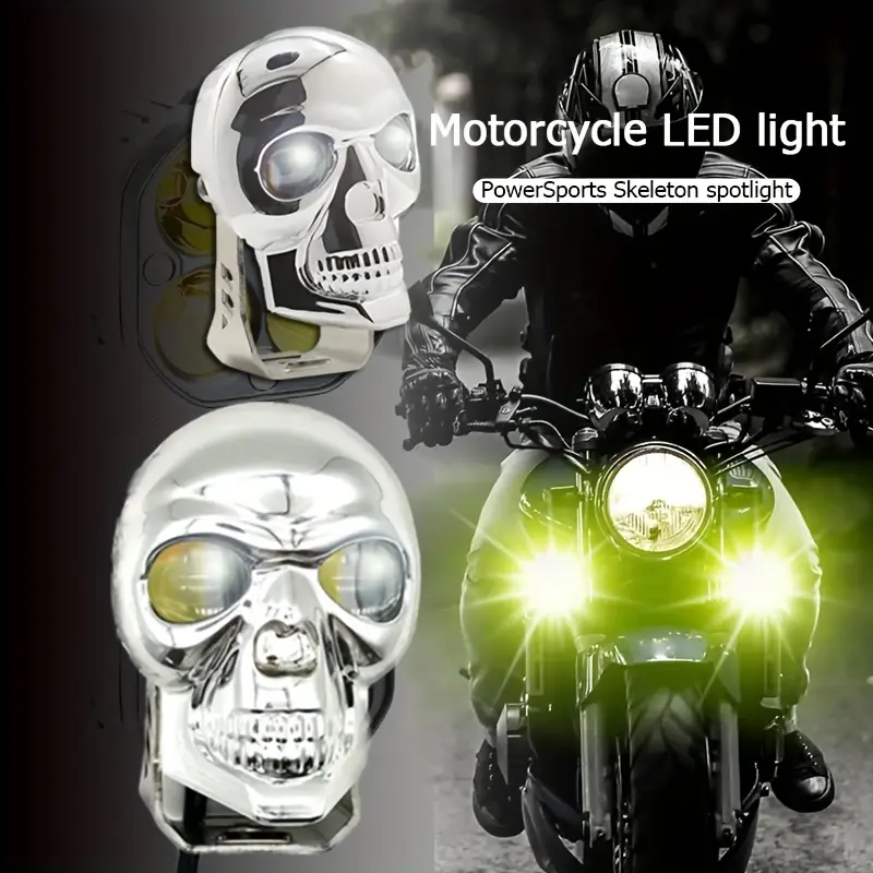 Skull Motorcycle Modification Set