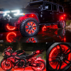 Universal Night Glow Motion Sensors Tire LED Wheel Lights