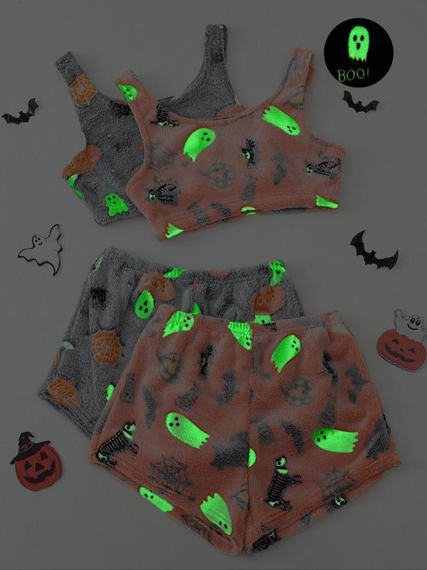 💥Halloween Pre - Sale 50% OFF👻Halloween vest pajamas set