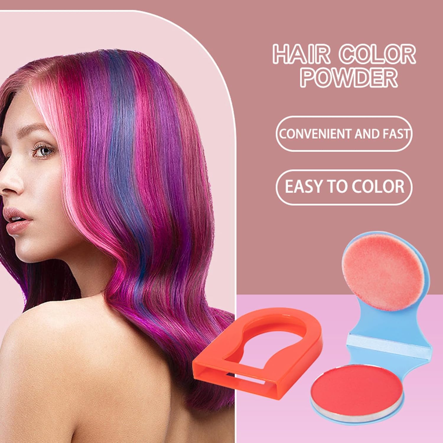 🔥4th of July Sale 50% OFF - Washable Disposable Hair Color Powder