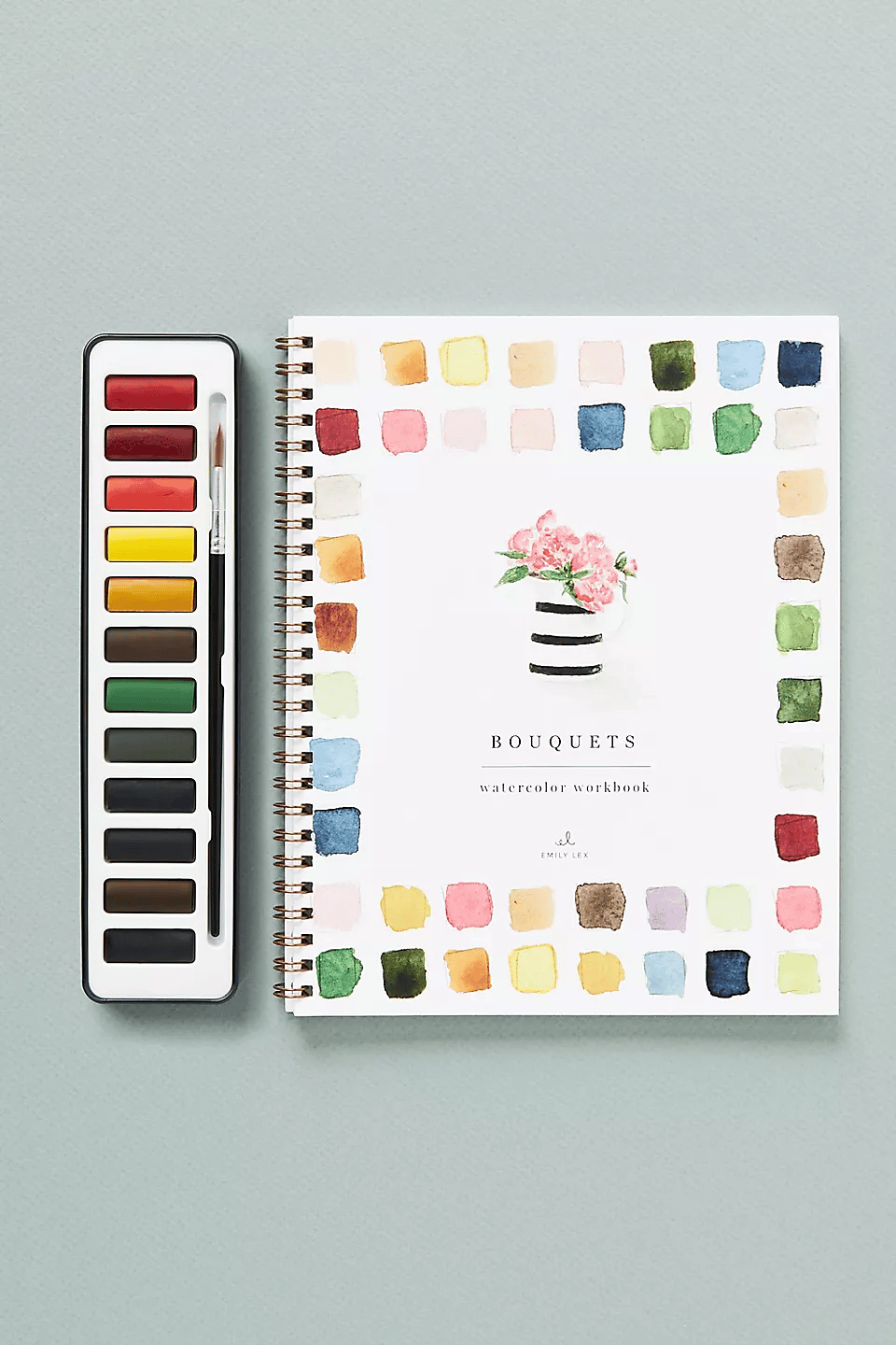 🔥 Letzter Tag: 49% Rabatt! 🖼️ Anfängerfreundliches💕 Aquarell-Workbook