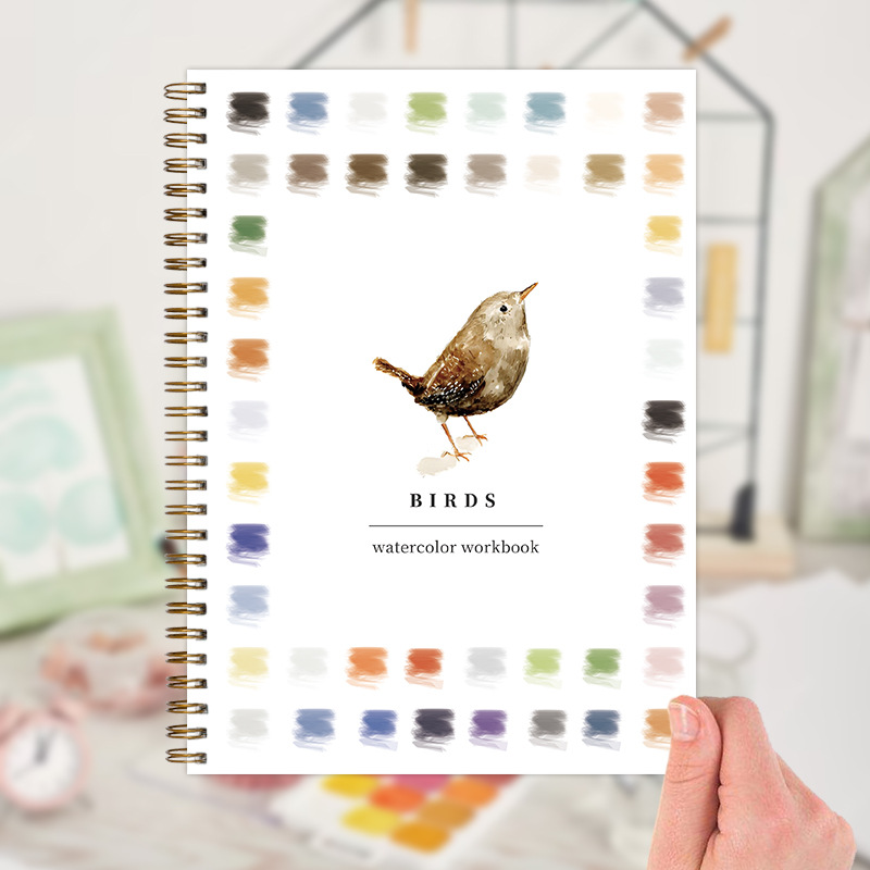🎁Last Day Promotion 70% OFF💕 Watercolor Workbook🖼️Beginner-Friendly
