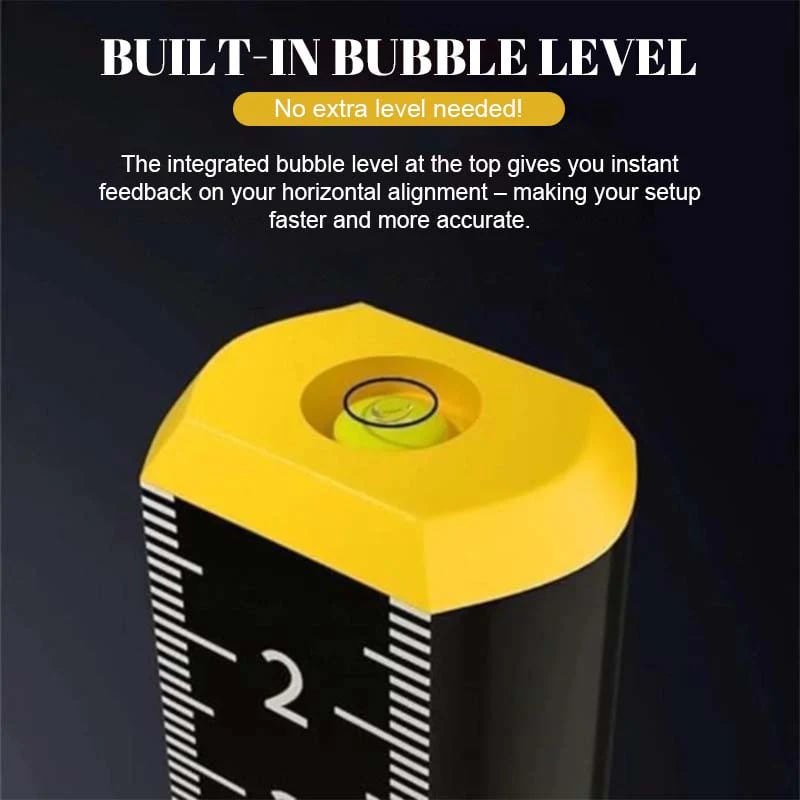 🔥LAST DAY 49% OFF-Level Gauge Height Marking Ruler