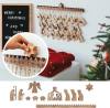 Wall-Mountable Wooden Christmas Advent Calendar