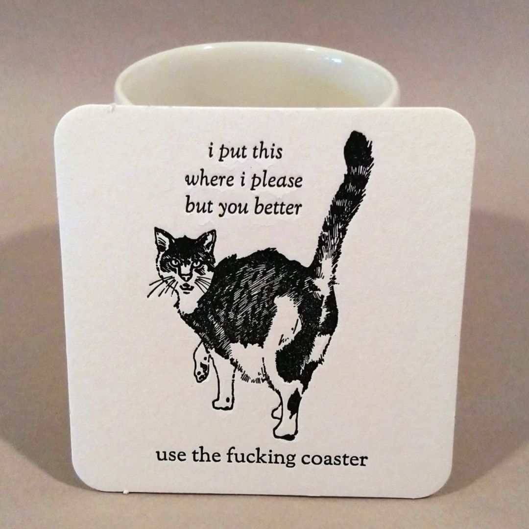 🐱Cat Butt Coasters | Funny Cat Gift