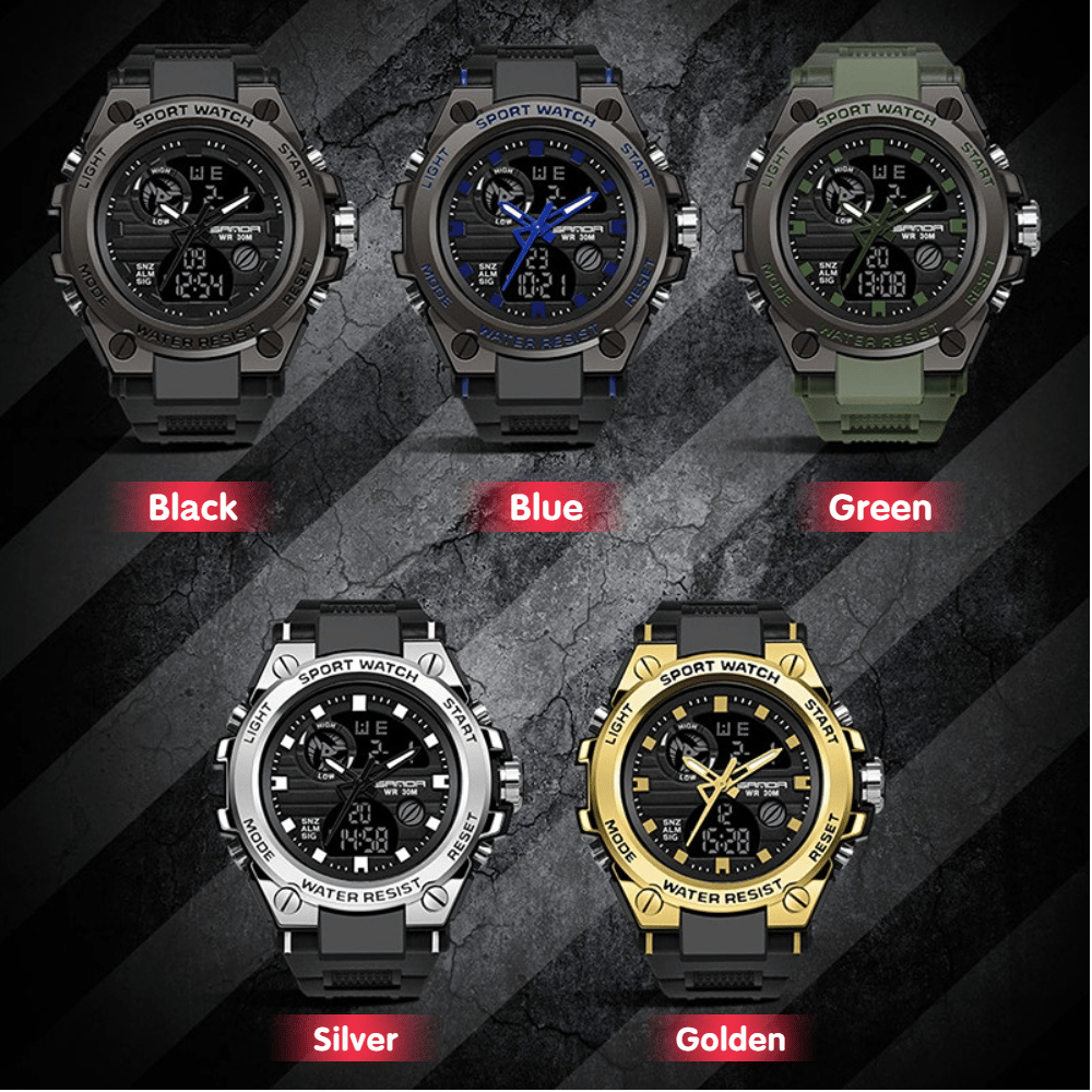 🔥Last Day Promotion 70% OFF-🔥-30m Waterproof Premium Men's Sports Watch