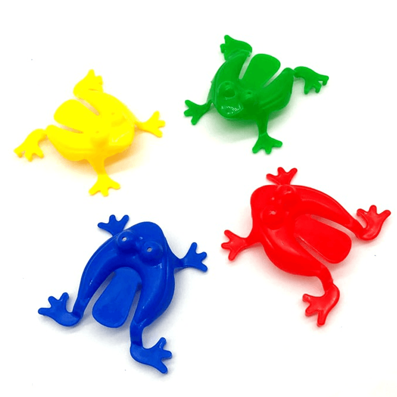 Last Day Promotion 48% OFF - Bouncing Frog Toy For Kids (12 pieces)