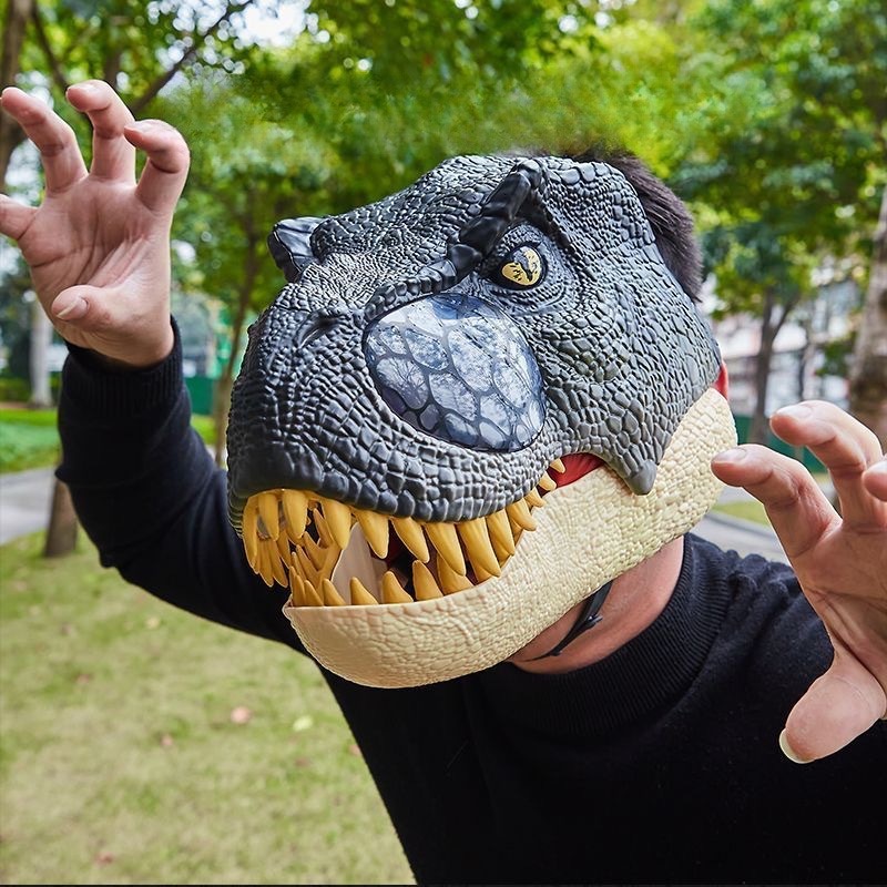 <strong>🎃Halloween Sale 50% OFF </strong>🦖Roaring Dinosaur Masks