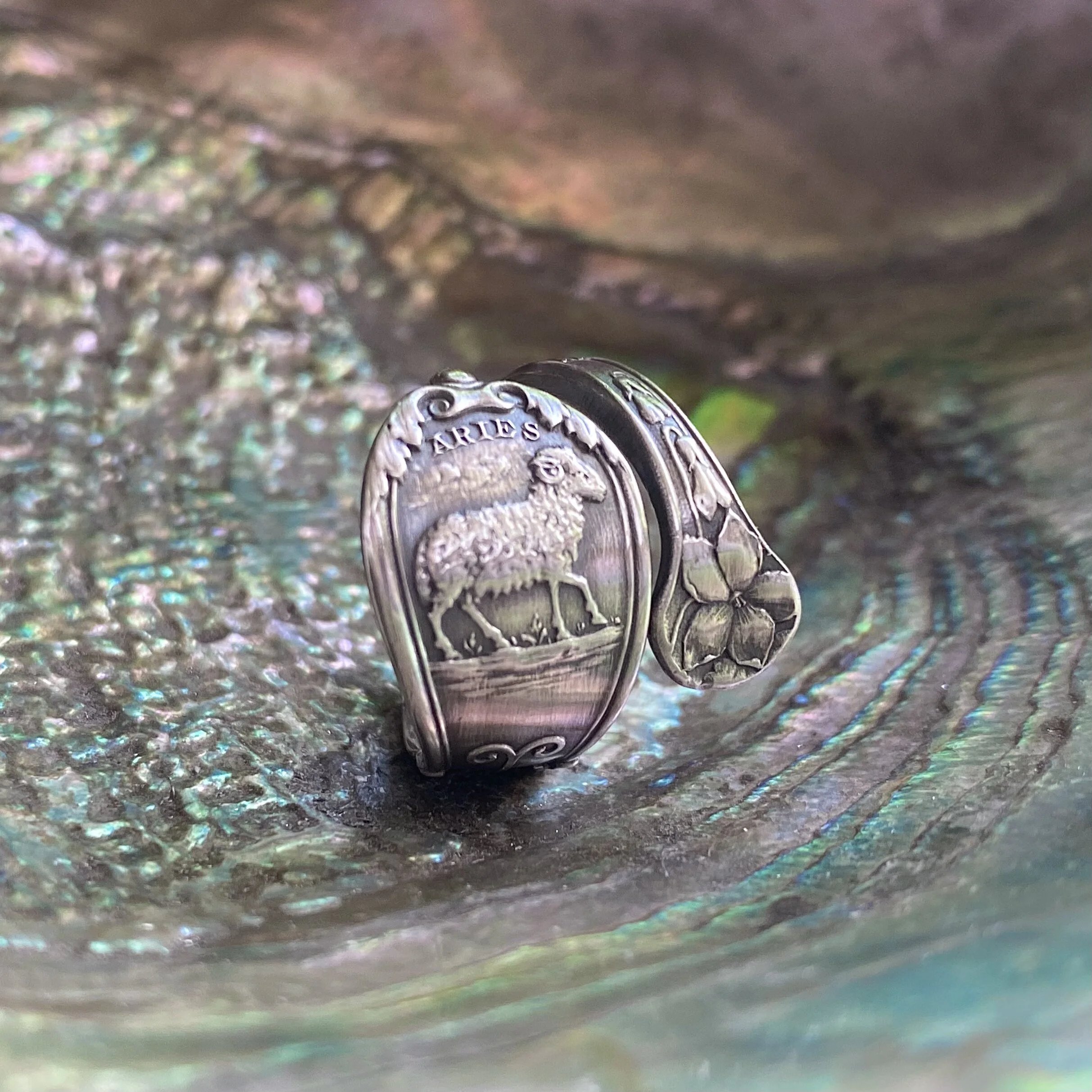 🔥LAST DAY 60% OFF✨Handcrafted Sterling Silver Spoon Ring - Made from Authentic Vintage Silver