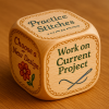🔥🎄Handmade Wooden Patchwork Decision Dice