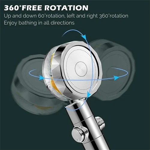 (🔥LAST DAY PROMOTION - SAVE 49% OFF) 360° Power Shower HeadBuy 4 Get Extra 20% OFF