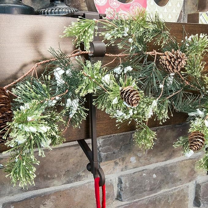 🔥Early Christmas Sale 50% OFF🌲Heavy Duty 2-In-1 Garland And Stocking Hangers