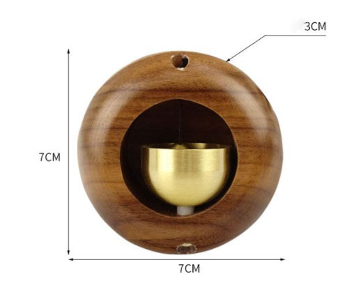 (🔥TikTok Summer SALE)Decorative Wooden bell/ Hanging Bell Creative Gift