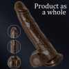 8.6-In Vibrating Thrusting Swing Thick Long Lifelike Dildo With Remote Control
