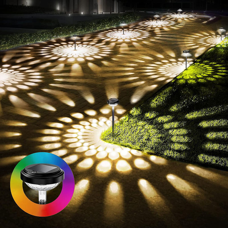 🔥Last Day Promotion 42% OFF🔥Mandala Pattern Solar Garden Light