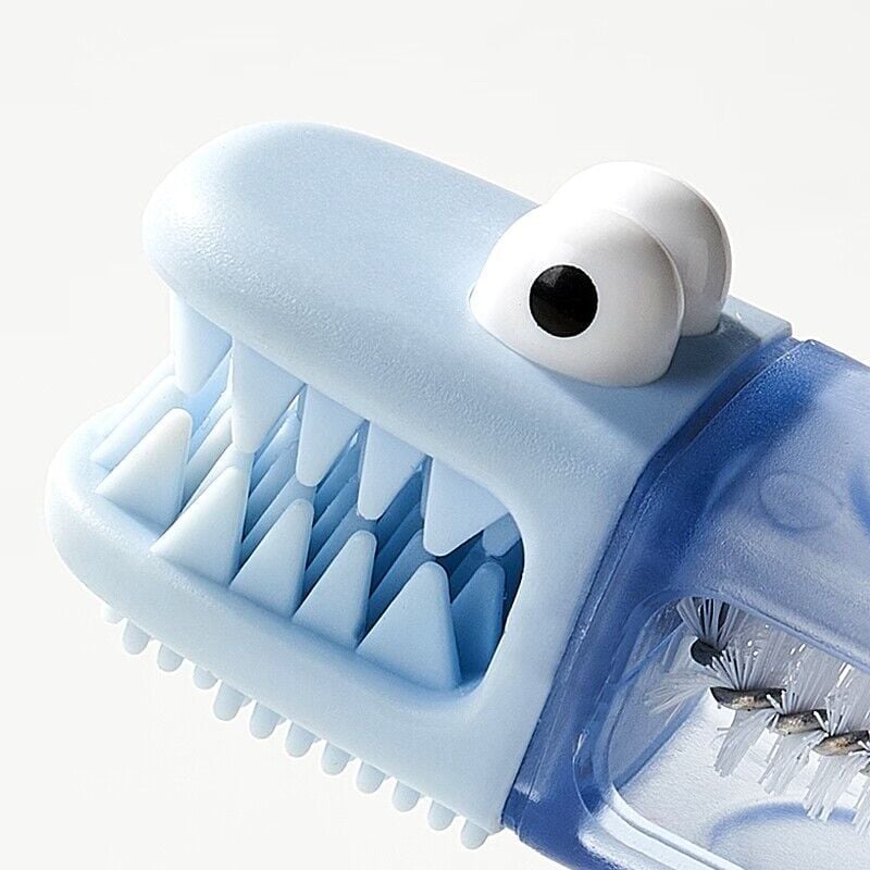 🍂TikTok Fall Mega Sale - 70% OFF🎉✨3-in-1 Crocodile Brush🐊Deep Cleaning for Narrow Cup Lids & Tableware Gaps 🧼