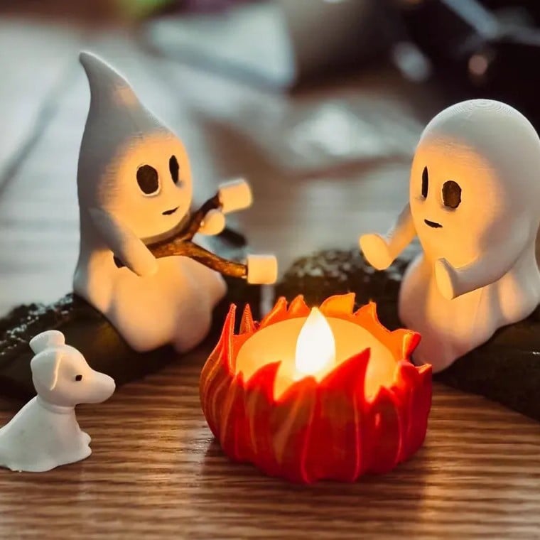 👻🔥Ghost Campfire Gathering