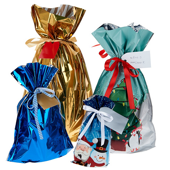 🎅(Early Xmas Sale - Save 50% OFF) Drawstring Christmas Gift Bags(10 Pcs)- Buy 4 Get Free Shipping